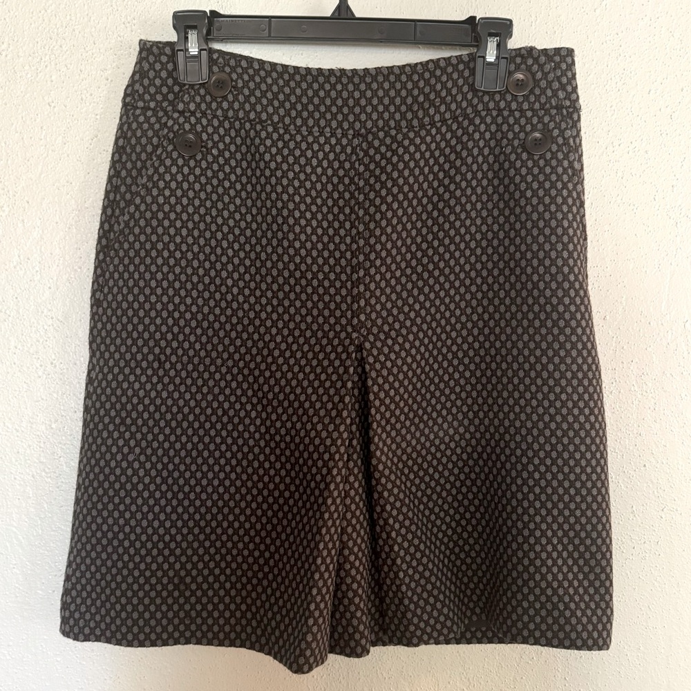 Ann Taylor Women’s Blue/Brown Woven Skirt